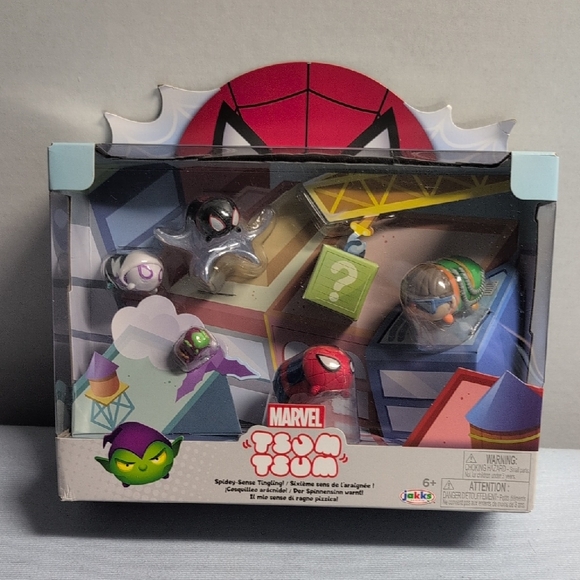 Marvel Other - Marvel Tsum Tsum Spider-Man Adventure Set